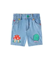 [Stella McCartney Kids] Stella McCartney Kids Baby embroidered denim shorts M 18 blue