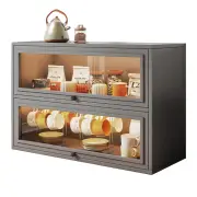 NEW Kitchen Acrylic Cup Storage Cabinet, Table Top Cup Storage Box, Tea Cup Rack