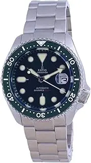 [RATIO] FreeDiver Dive Watch Sapphire Crystal Automatic NH35A Movement Diver Watch 200M Water Resistant Diving Watch for Men