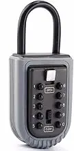 10-Digit Combination Lock Key Safe Storage Box Padlock Security Home Outdoor