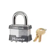 Master Lock 3KA-3217 1-9/16" Laminated Keyed Alike Steel Padlock