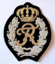 Custom Bespoke Monogram Letter Initial Family Name Seal Crest Arms Cypher Patch