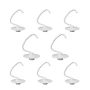Stand Mixer Coated 4.5 QT Dough Hook for KitchenAid,K45DH,SAW10674618 8-PACK