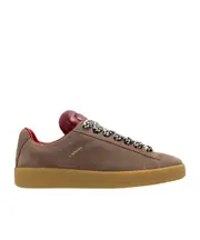 Lanvin X Future Hyper Curb Low-Top Sneakers 41 Brown