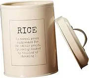iplusmile Large Capacity Rice Storage Bin with Sealed Lid European Style Grain Container for Home Use Includes Grain Scoop Moisture Design for Rice and Flour