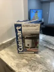 Cuisinart Ice Cream Frozen Yogurt Maker 2 Qt, CIM-60SA Brand New!