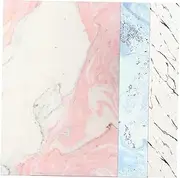 MUELODSIC 3 Sheets Marbling Pattern present Wrapping Paper Elegant Soap Present Bouquet Wrapper Durable Tear Resistant for Christmas Festivals DIY Crafting