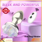 Pleasure Tongue Licking App Control Device Prostate Anal Butt Plug Vibrating