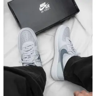【EXIST】Nike Air Force 1 Light Smoke Grey 隕石灰 拼接煙灰 FJ4170-001