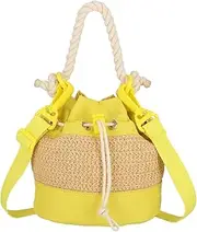 [LeSportsac] RAFFIA MINI BUCKET/1423 Official Shoulder Bag