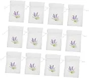 EXQUIMEUBLE 12 Pack Toiletry Bag Drawstring Storage Bag for Scent Sachets Portable Empty Sachet Pouch Decorative Pendants