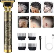 Vintage T9 Hair Clipper Zero Gap Electric Trimmer Guards Cordless Hair/Face/Body