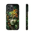 Emerald Forest Goddess Glass - Phone Cover Case for iPhone | Galaxy | Pixel