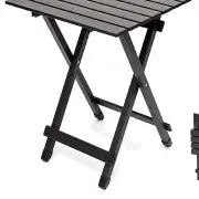 Lightweight Aluminum Folding Camping Table - Portable Picnic Solution for 2