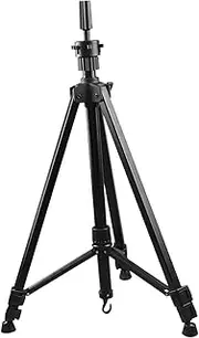 Perfk Wig Head Stand Tripod/Mannequin Tripod/Wig Mini Tripod for Cosmetology
