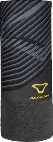 Macna All Season Tube Neck Warmer, black-grey for Men One Size Black Grey