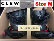 Clew FREEDOM 1.0 Binding Snowboard Black Size M Winter Sports Step in F/S New
