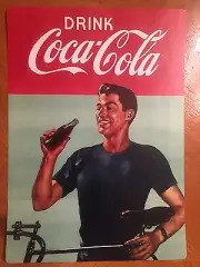 Tin Sign Vintage Drink Coca-Cola