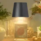 Wireless Bottle Lamp Rechargeable Warm Light & RGB Portable Cordless Table Lamp