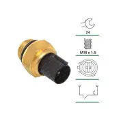 Tridon Thermo Fan Switch for Daimler 2.8 - 5.3 4.2L 6cyl XK 7L 1969-1986