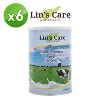 在飛比找PChome24h購物優惠-Lin’s Care高優質初乳奶粉 (450gx6罐)