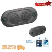 Besign BK06 Bluetooth 5.0 in Car Speakerphone with Visor Clip,Wireless Car Kit -