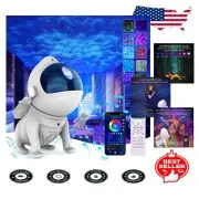 Space Dog Astronaut Star Projector - 21 Colors, Bluetooth Speaker & White Noise