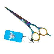 Xcellence Barber Salon Hairdresser Cutting Scissors Shears 6.5″ Multi-color.