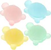Minkissy 4pcs Kids Handmade Soap Turtle Shell Shape Fun Bath Soap Kids Boys Travel