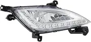 For Hyundai For Elantra GT I30 2012 2013 2014 2015 2016 Front Bumper Fog Lamp Assembly DRL Fog Covers Daytime Running Lights Car Accessories(Right)