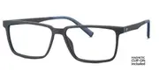 HUMPHREY´S 583173 with Clip-on 30 Men's Glasses Grey Size 57 - Private Health Rebate - Blue Light Block Available