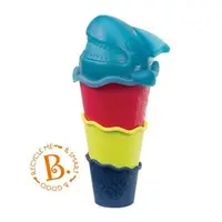在飛比找PChome商店街優惠-【LJ MALL】美國B.Toys感統玩具 鯊魚杯杯【下標前