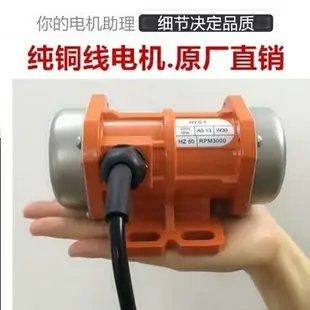 振動電機型振動馬達30W120W微型振動器調速振動電機振動篩電機