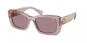 Miu Miu MU07YS 12W20I Women’s Sunglasses Purple Size 53