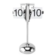 Automatic Page Flip Clock Expandable Pulling Rod Portable Antique Design