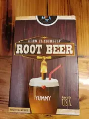 Yummy Root Beer brew it yourself kit.