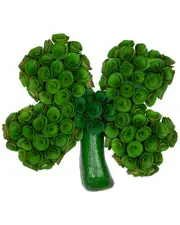 Northlight 14.5in Four Leaf Clover Floral Decoration