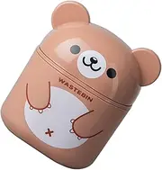 WHAMVOX Desktop Trash Can Corgi Novelty Cute Desk Trash Bin Basket Portable Animal Car Trash Can Cactus Toothpick Dispenser Cartoon Liner Small Recycling Bin Mini Trashcan Smart Pp
