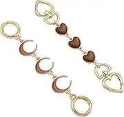 Anbys Bag Extender Chain Purse Strap Extenders for Handbags Purse Extender Chain Charms