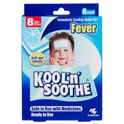 Kobayashi Kool 'n Soothe Kids Fever Relief 6 Pack