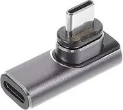 90Degree USB C Magnetic Adapter Magnetic Connector Head Pin Connector for Stable Charging Protects USB from Wear and Tear for Laptops and Devices