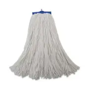 Boardwalk 720R 20 oz Economical Lie-Flat Rayon Fiber White Mop Head (12/Ct) New