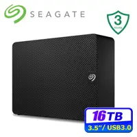 在飛比找PChome24h購物優惠-Seagate 新黑鑽 16TB 3.5吋外接硬碟(STKP