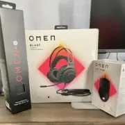 HP Omen Blast Over-Ear Gaming Headset for PC, Mac, Xbox, PS4, Mobile and Swit