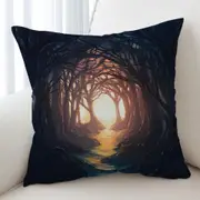 Mysterious Woods Cushion Cover