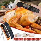 Foldable Thermometer Probe Temperature Kitchen Cooking Food BBQ Meat Jam Water