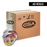 GSA 8512SI Duct Tape Pro Silver 0.12mm - 30 metres x 48mm (Box of 60 Rolls)