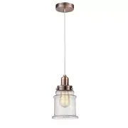 Innovations Whitney Canton Mini Pendant, AC Seedy/Bell/WH - 100AC-10W-0H-AC-G184