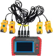 Power Quality Meter Analyser 3 Phase Power Quality Meter Touch Color Screen 10A
