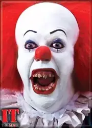 STEPHEN KING's IT PENNYWISE TEETH ATA-BOY MAGNET NEW